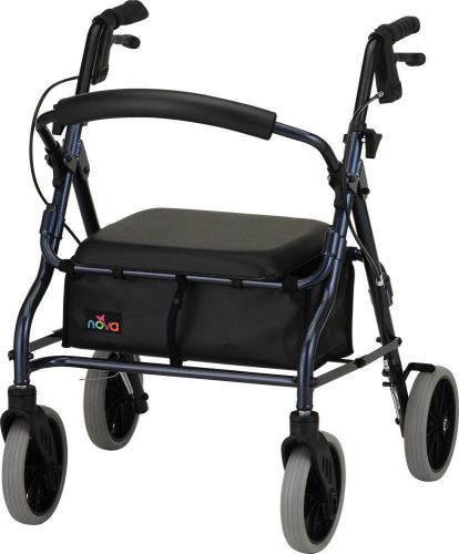 Zoom 18 rolling walker, blue, free shipping, no tax, item 4218bl for sale