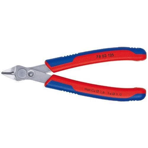 KNIPEX 78 03 125 Electronics Super Knips Comfort Grip New