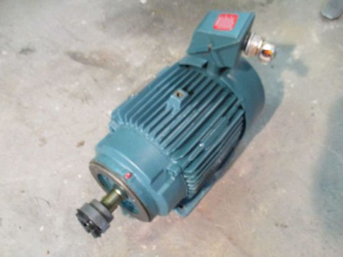 Reliance 20hp xex motor #8211145 fr:256tc 460v ph:3 rpm:1765 used for sale
