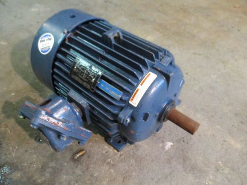 Marathon 20/15 hp blue chip motor #8221020 fr:256t ph:3 208-230v new old stock for sale