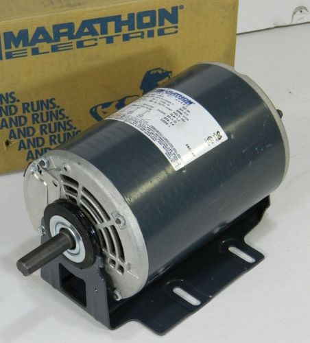 Marathon electric motor 3/4 hp ac 3 phase mod.# dve 56t17d11006a p (p/n t11b1g) for sale