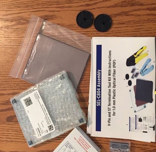 Industrial fiber optics splice tool kit for sale