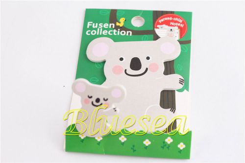 Koala Type Parents and Kids Post It Bookmark Marker Memo Flag Sticky Notes