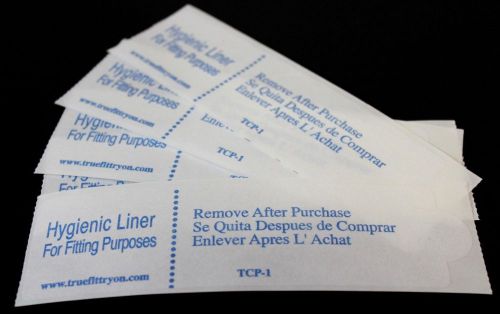 Lot 250 hygienic-hygenic liners try-on swimsuit protective adhesive strips new for sale