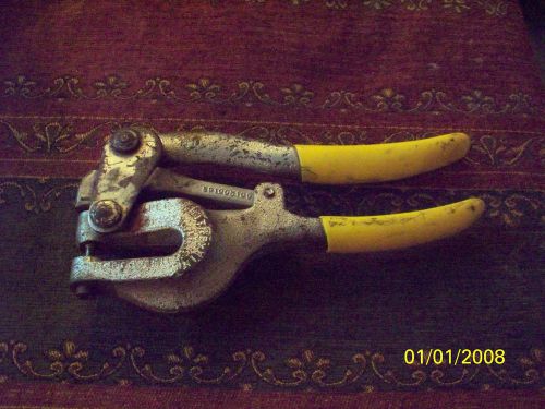 Roper-whitney #5 hand held sheet metal punch for sale
