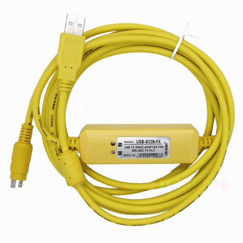 USB-SC09-FX PLC Programming Cable for Mitsubishi MELSEC Support Win7