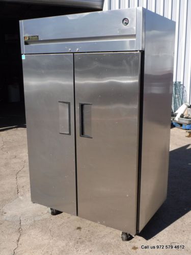 True 2 Solid Door Stainless Steel  Refrigerator , Model TG2R-2S