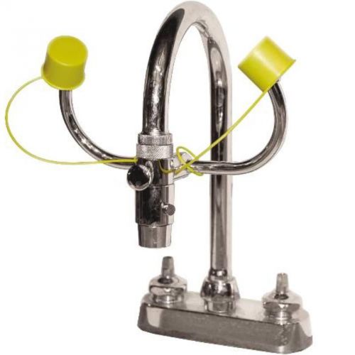 Laboratory application faucet mounted eyewash bradley corporation first aid for sale