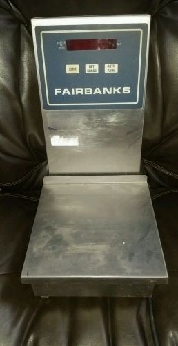 Fairbanks scale with platform