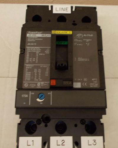 square d JDL36175   circuit breaker