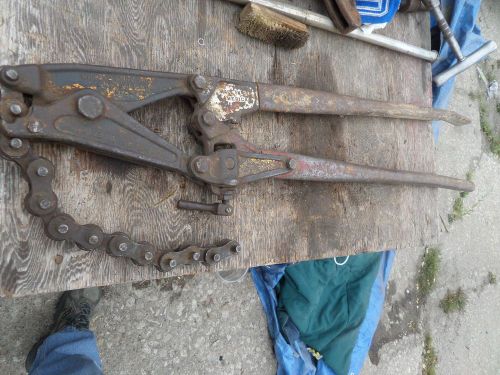 Wheeler Chain Pipe Cutter 42&#034; overall length