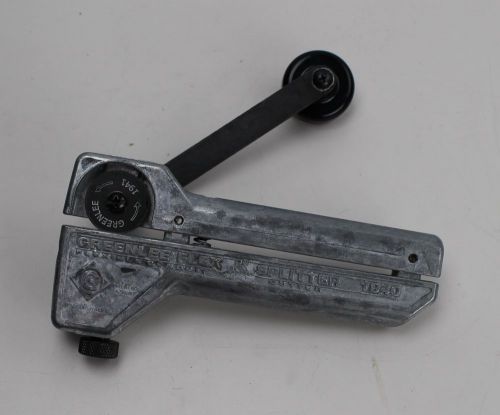 Greelee  flex splitter flexible conduit cutter 1940  usg for sale