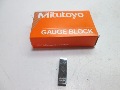 Mitutoyo 611212-231 Gauge Block, 0.25 Inch