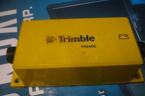 TRIMBLE/CATERPILLAR PM400 POWER MODULE untested.....as is