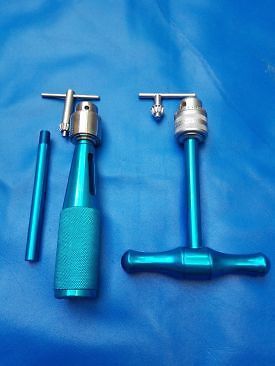 Orthopedic Hand Drill and T-Handle with Color Coded