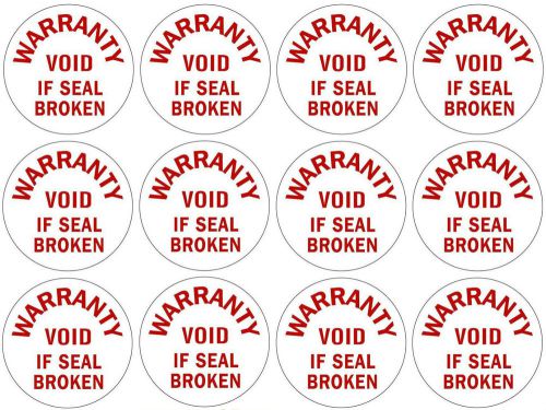 Tamper Proof 12mm Round Labels Seals - 600 for ?11.99 inc. FREE First Class Post