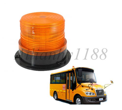 New car bus magnetic warning flash beacon strobe emergency light led dc12/60v hy for sale