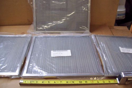 Lot of 4, metal frame air filters, 14-1/8 x 13 x 7/16, nsn, 4130009816615,screen for sale