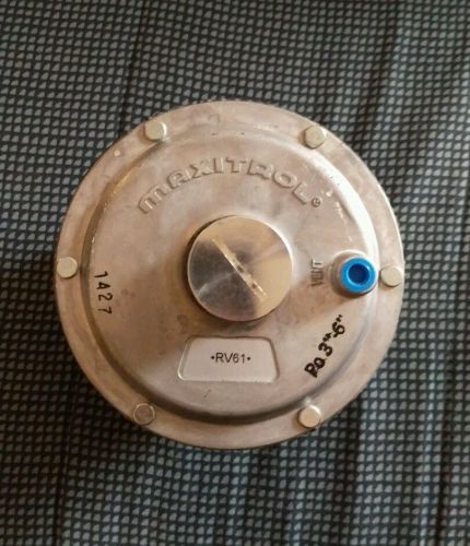 Maxitrol rv61 gas regulator for sale