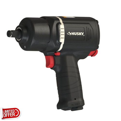 SALE Husky H4470 1/2 inch High-Low Impact Wrench Air