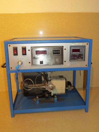 Varian model sd-40 rotary pump set-granville 275 meter &amp; gauge-ncc control-(sd6) for sale