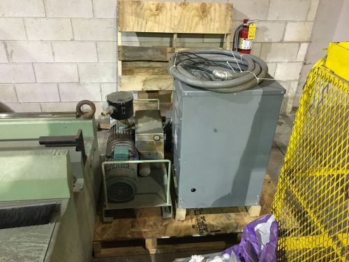Used vacuum pump from a 1995 Busellato Optima CNC Router