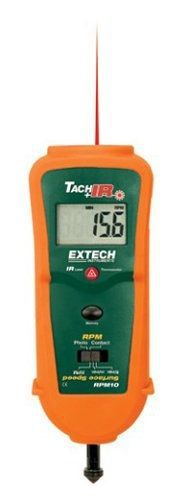 Extech rpm10 combination tachometer with infrared thermometer for sale