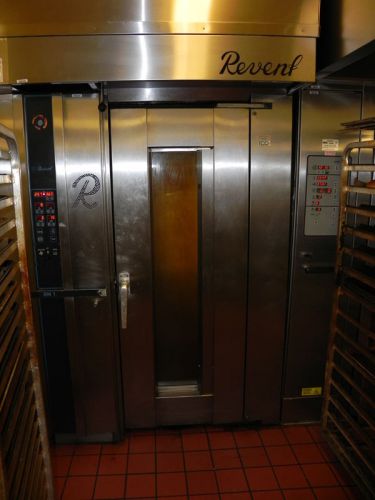 Rack oven revent 626 revolving rotating natural gas with rack for sale