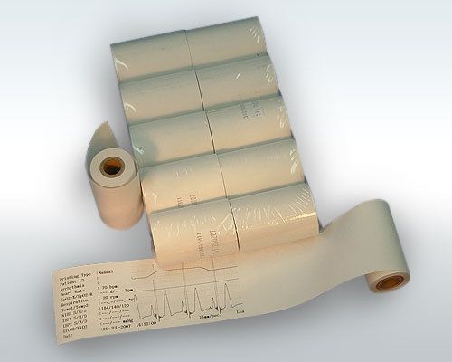 Paper roll for bionet bm3 bm5 bm7 vet 5 pack (10 rolls) free expedited shipping for sale