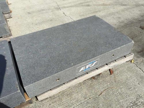 AFS Granite Precision Anti-Vibration Isolation Table Slab 31&#034;L x 52&#034;W x 8&#034;H