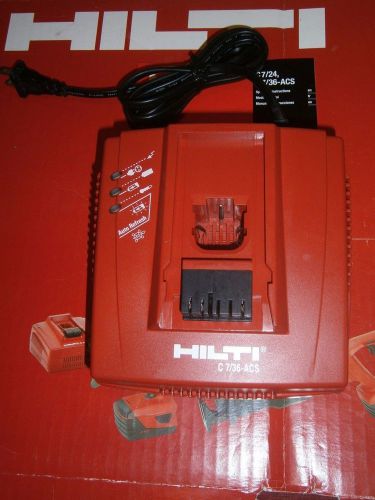 Hilti  7/36, ACS 110v- 115V  Charger  For 36V Battery (USED)