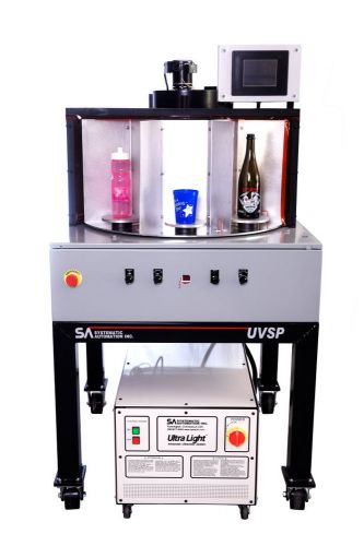 Model UV Spin Cure Cylindrical UV Curing System