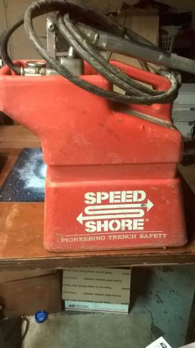 SPEED SHORE HYDRAULIC TRENCH SHORING PUMP USED
