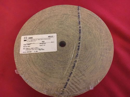 3M 51144 273L IMPERIAL MICROFINISHING FILM ROLL 60 MIC 450FT X 5/8 NEW CONDITION