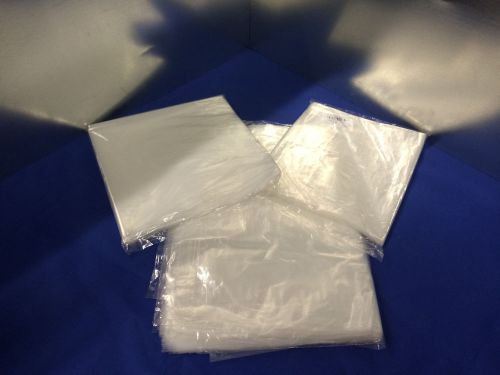25 clear 18 x 20 1mil open top flat plastic tuf-r poly bags lldpe layflat for sale