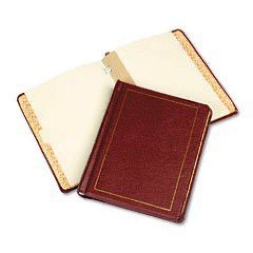 Wilson Jones Minute Book, Binder Only, Letter Size, 250 Page Capacity, Imitation