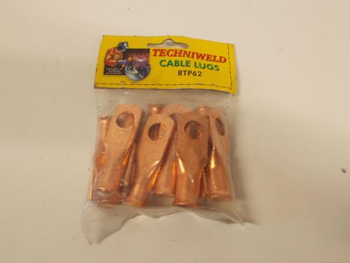 Lot of 10  6-2 T-62 Techniweld Cable Lugs RTP62