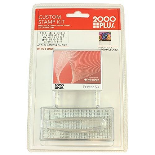 Cosco(R) Self-Inking Do-It-Yourself Stamp Kit