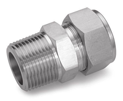 Ham-Let 3002012 Stainless Steel 316 Let-Lok Compression Fitting, Adapter, 1/2&#034;