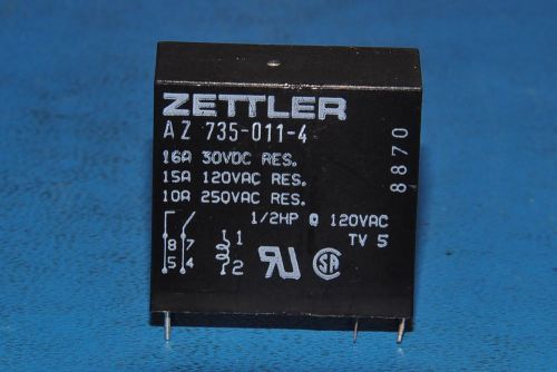 3-pcs relay zettler az-735-011-4 7350114 az7350114 for sale