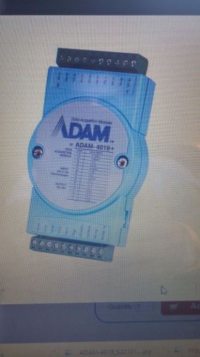 New-  advantech analog input module adam-4019+ - 10 available for sale