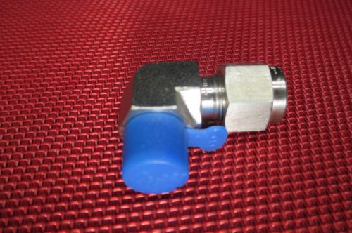 Brennan® 1/4&#034; Tube OD x 1/8&#034; NPT Male Pipe ELBOW CONNECTOR 316 Stainless Steel