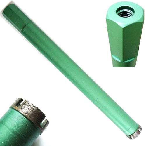 1-1/2&#034; Wet Diamond Core Drill Bit for Concrete w/ 5/8&#034;-11 Threads- Premium Green