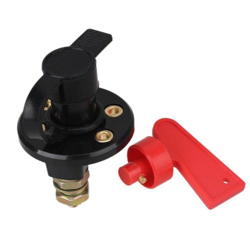 60V 400 Amp Battery Disconnect Cut Off Kill Switch With Removable Key 4 Hole