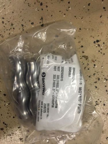 New moyno 3202036015 pump rotor 316ss 5&#034; 13thd/pin for sale