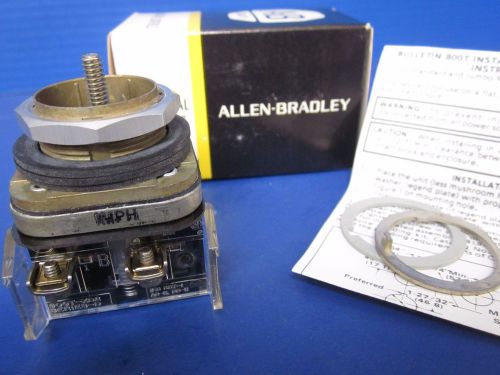 Allen-Bradley Bulletin 800T Body for Mushroom Head Push Button, 800T-D6JA4, New