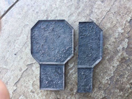 Concrete Stamp Scofield Octagon and Tile Paver detail pieces