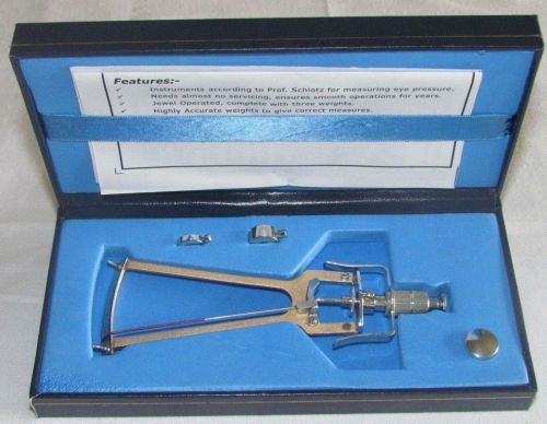 Tonometer Schiotz Medical Device Intracular Instrument Tonometer Schiotz GENUINE