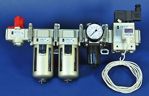 336 smc filter:af40-04 x2 ss valve:av4000-04-5dzc ac40-sgf266 for sale