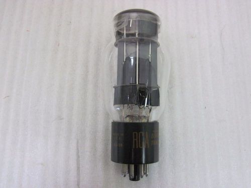 1-6AS7G TUBES RCA - TOP GETER - BLACK PLATES USED TESTED LOC.  H-2